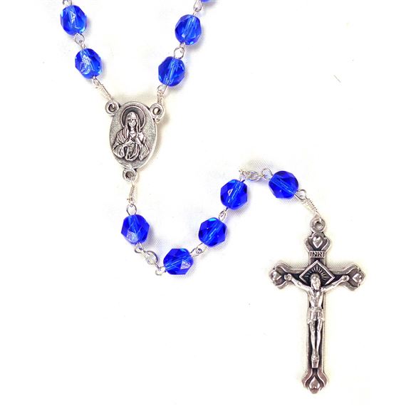 BETHLEHEM SAPPHIRE ROSARY