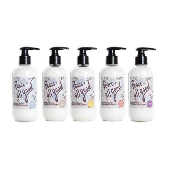 ALL-NATURAL HANDCRAFTED LOTION - 8 OZ (BY FRANCISCAN PEACEMAKERS MINISTRY)