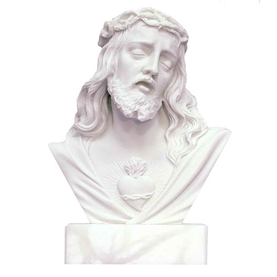 SACRED HEART OF JESUS BUST - 5 1/2"