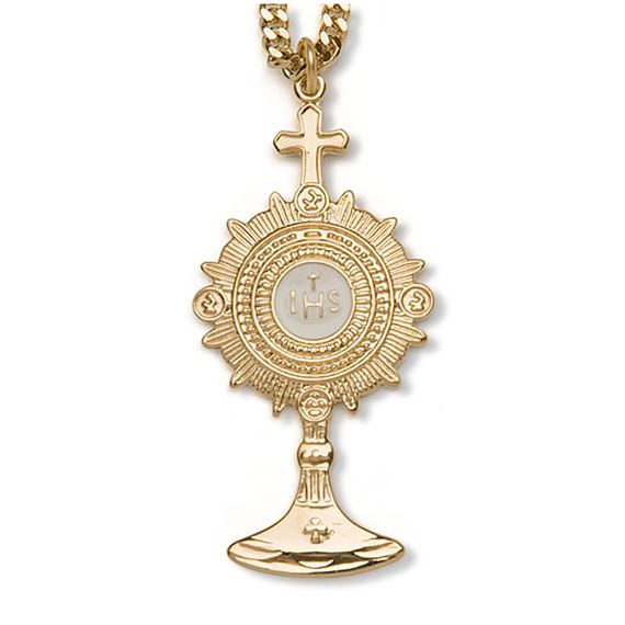 MONSTRANCE PENDANT - 14KT GOLD FILLED