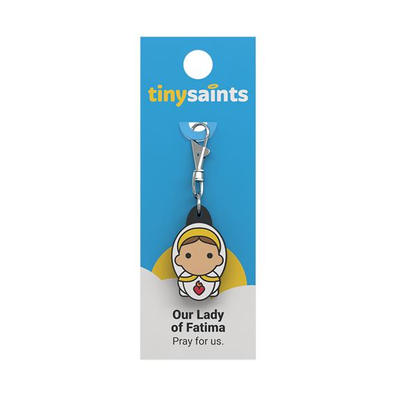 OUR LADY OF FATIMA - TINY SAINTS CLIP-ON