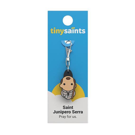 ST. JUNIPERO SERRA - TINY SAINTS CLIP-ON | EWTN Religious Catalogue