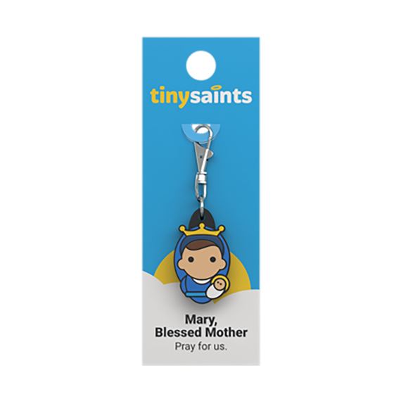 MARY, BLESSED MOTHER - TINY SAINTS CLIP-ON