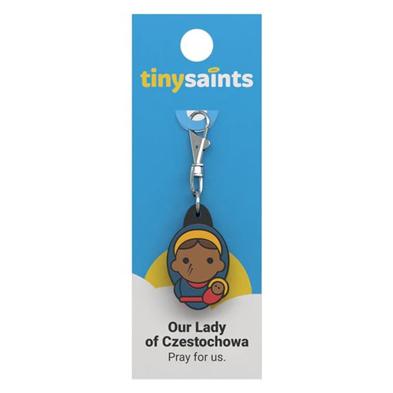 OUR LADY OF CZESTOCHOWA - TINY SAINTS CLIP-ON