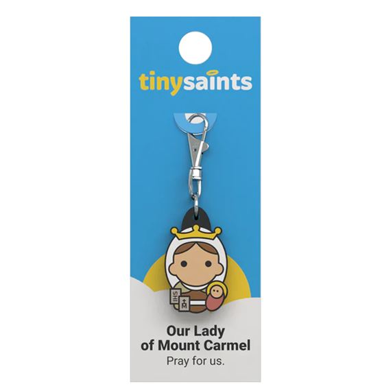 OUR LADY OF MOUNT CARMEL - TINY SAINTS CLIP-ON