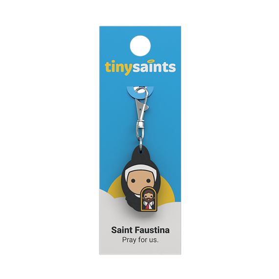 ST. FAUSTINA - TINY SAINTS CLIP-ON