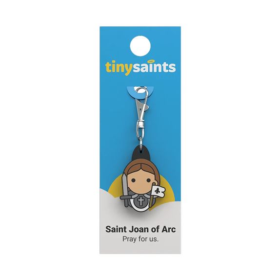ST. JOAN OF ARC - TINY SAINTS CLIP-ON