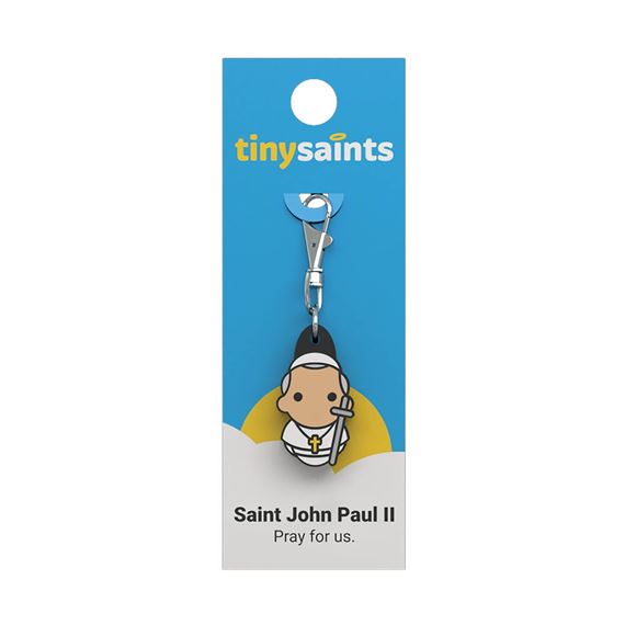 ST. JOHN PAUL II - TINY SAINTS CLIP-ON