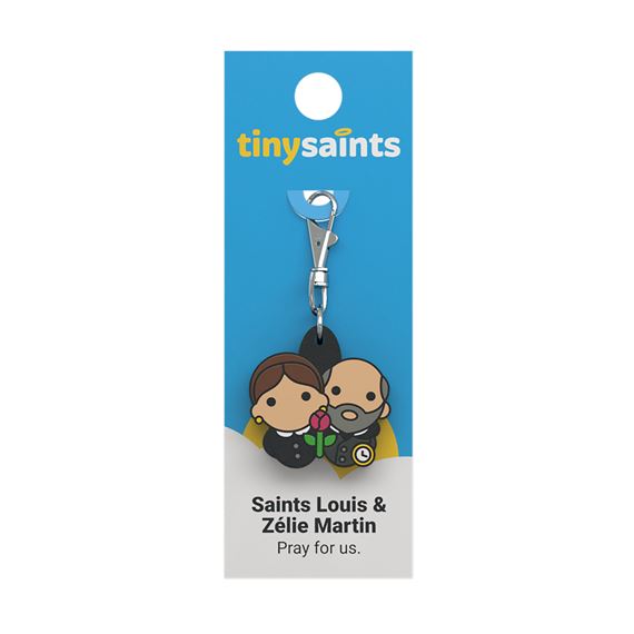 SS. LOUIS AND ZELIE MARTIN - TINY SAINTS CLIP-ON