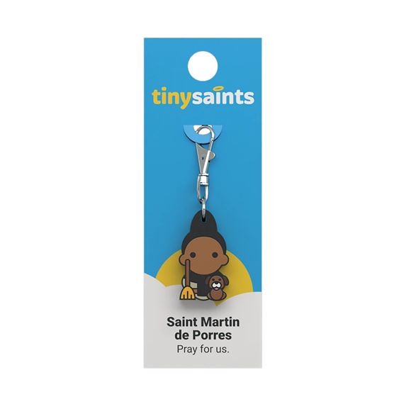 ST. MARTIN DE PORRES - TINY SAINTS CLIP-ON