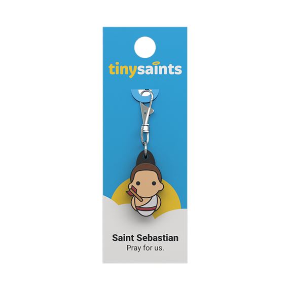 ST. SEBASTIAN - TINY SAINTS CLIP-ON