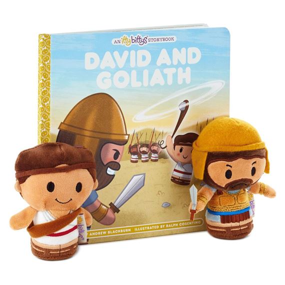 DAVID AND GOLIATH - ITTY BITTYS STORYBOOK SET