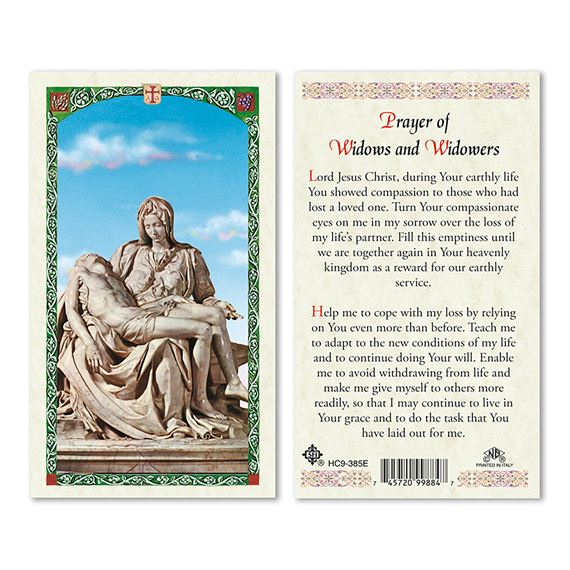 LAMINATED HOLY CARD - PIETA