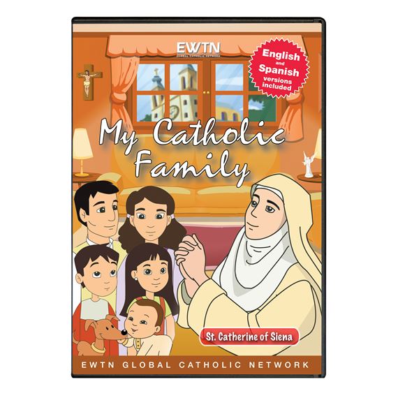 MY CATHOLIC FAMILY - ST. CATHERINE OF SIENA  DVD