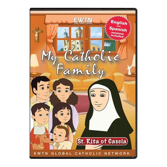 MY CATHOLIC FAMILY - ST. RITA OF CASCIA  DVD