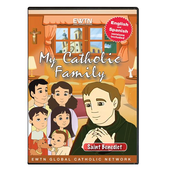 MY CATHOLIC FAMILY - ST. BENEDICT - DVD