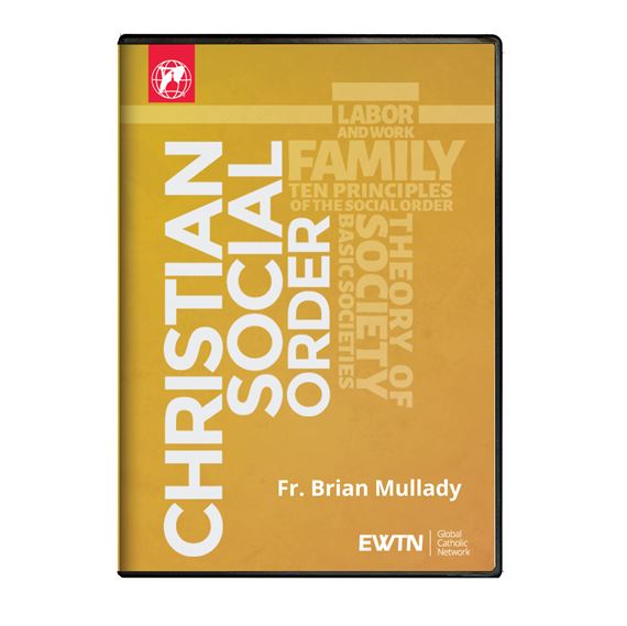 CHRISTIAN SOCIAL ORDER - DVD