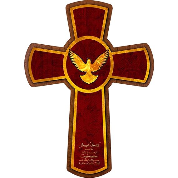 PERSONALIZED WALL CROSS - CONFIRMATION