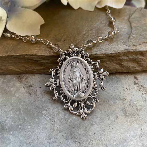 OUR LADY OF GRACE - NECKLACE (16")