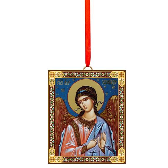 GUARDIAN ANGEL ICON ORNAMENT - 3"