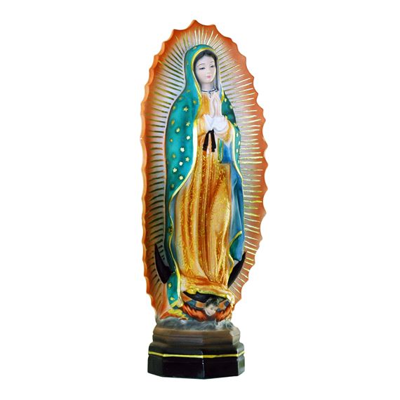 OUR LADY OF GUADALUPE ONYX STATUE