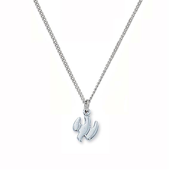 STERLING SILVER HOLY SPIRIT DOVE PENDANT