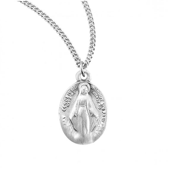 TINY STERLING SILVER MIRACULOUS MEDAL