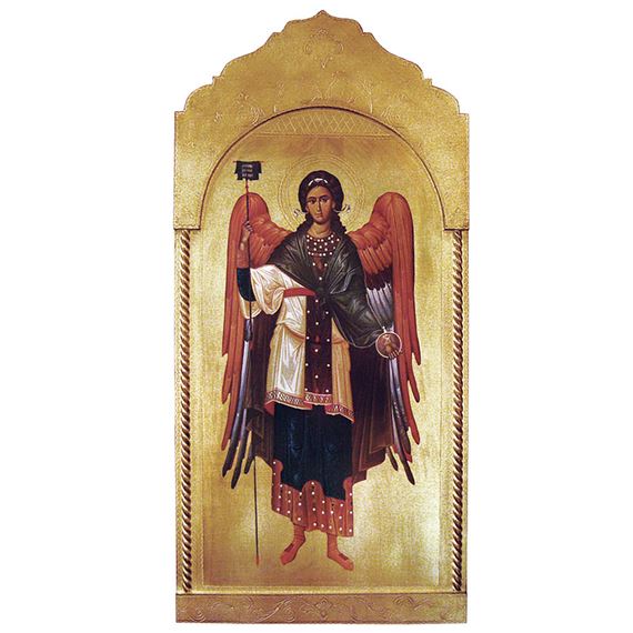 ARCHANGEL GABRIEL FLORENTINE PLAQUE (21" X 45")