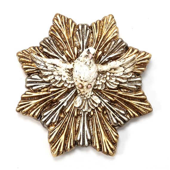 HOLY SPIRIT WALL PLAQUE - 4 1/2"