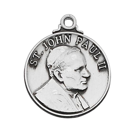 POPE ST. JOHN PAUL II STERLING SILVER MEDAL