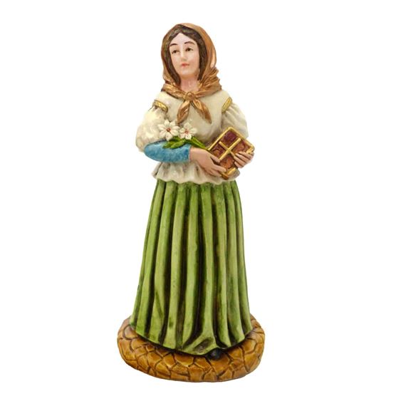 ST. DYMPHNA STATUE - 8"