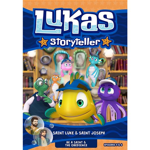 LUKAS STORYTELLER DVD - VOLUME 5 & 6 (ST. LUKE & ST. JOSEPH)