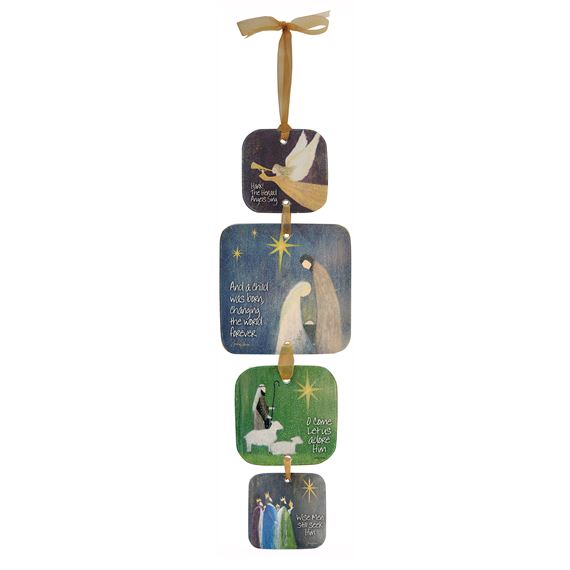 NATIVITY WALL HANGING (16-INCH)