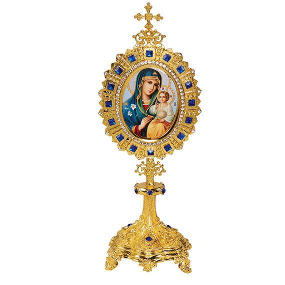 VIRGIN OF THE ETERNAL BLOOM RELIQUARY STYLE ICON