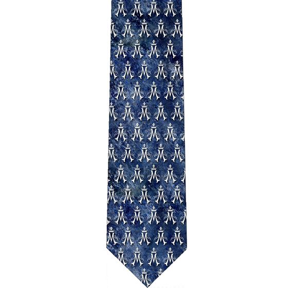 MARIAN SYMBOL PATTERN - NECKTIE