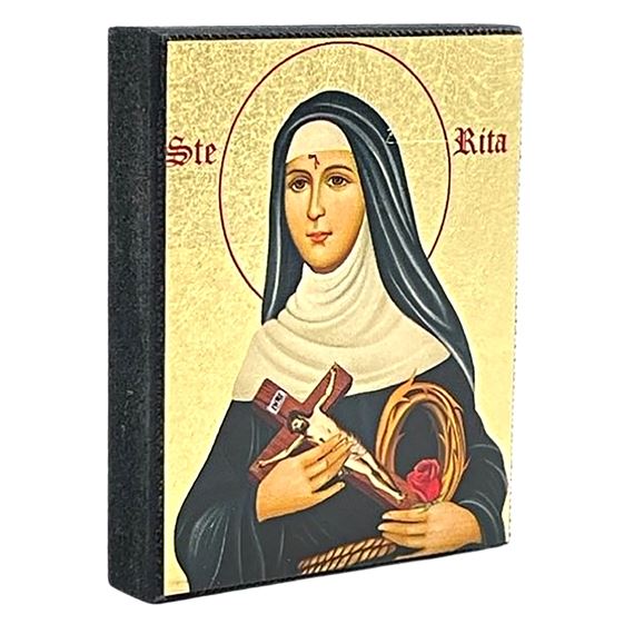SAINT RITA - SMALL ICON MAGNET