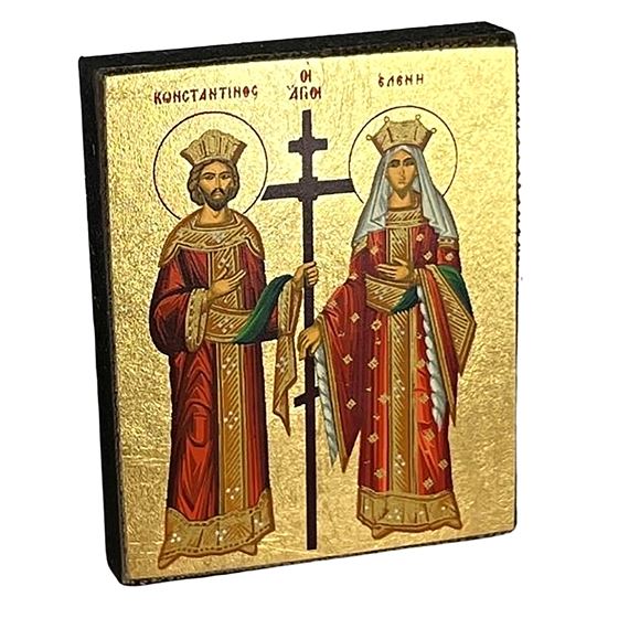 SAINTS CONSTANTINE & HELEN - SMALL ICON MAGNET