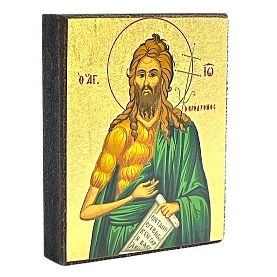 SAINT JOHN THE BAPTIST - SMALL ICON MAGNET