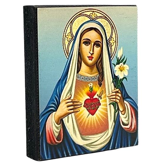 IMMACULATE HEART OF VIRGIN MARY - SMALL ICON MAGNET
