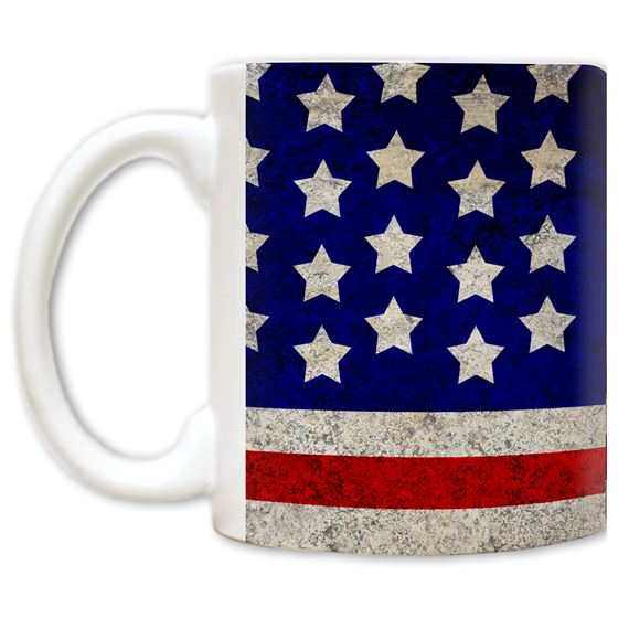 GOD BLESS AMERICA MUG - 11 OZ