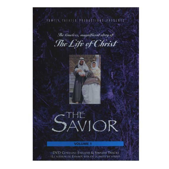 THE TIMELESS, MAGNIFICENT STORY OF THE LIFE OF CHRIST - SAVIOR   DVD