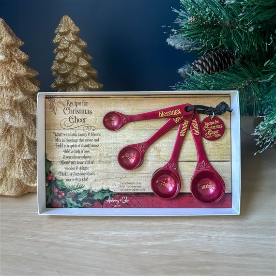 CHRISTMAS CHEER MEASURING SPOONS SET