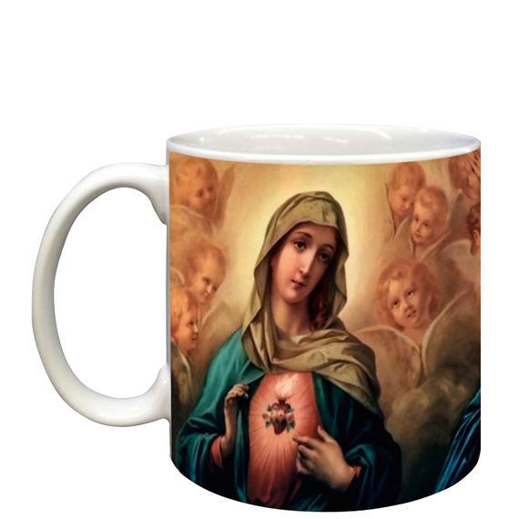 TWO HEARTS MUG - 11 OZ