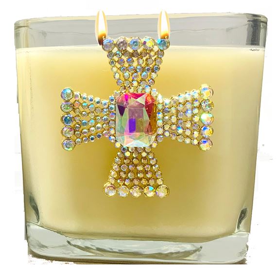 MYRRH - BIBLICAL OIL CROSS CANDLE
