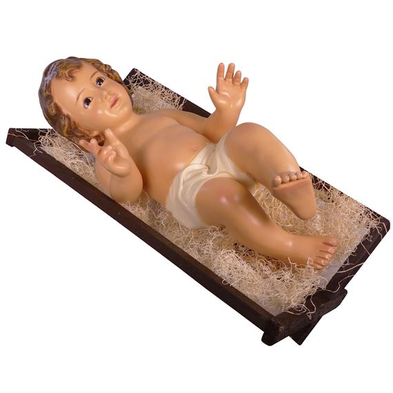 INFANT JESUS WITH CRIB - 20"