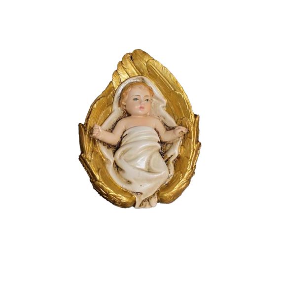 BABY JESUS IN ANGEL WINGS - 3"