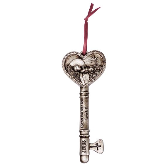 BABY JESUS KEY ORNAMENT - 5 3/8"