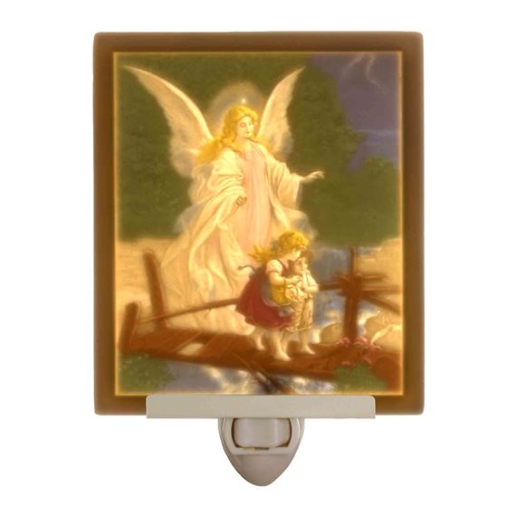 COLOR NIGHTLIGHT - ANGEL AT BRIDGE