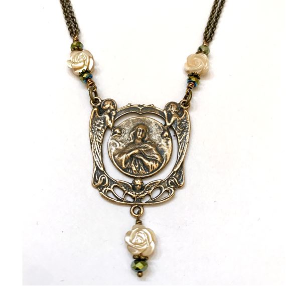 OUR LADY OF THE ANGELS NECKLACE