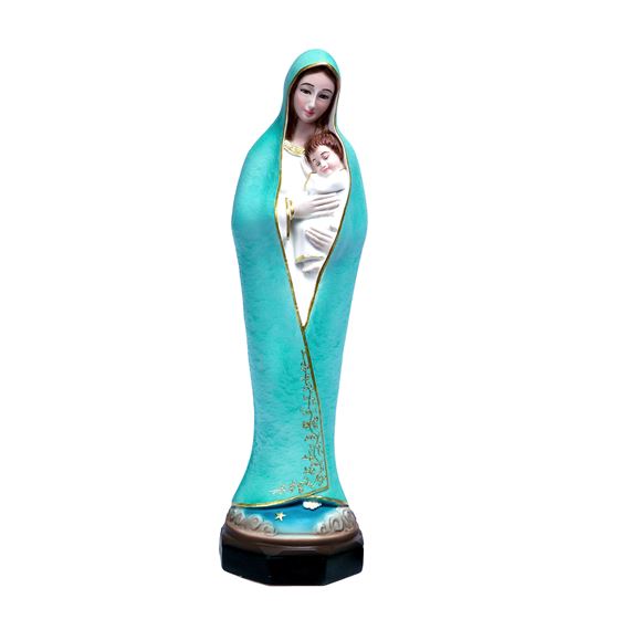 MADONNA WITH CHILD - ONYX STATUE